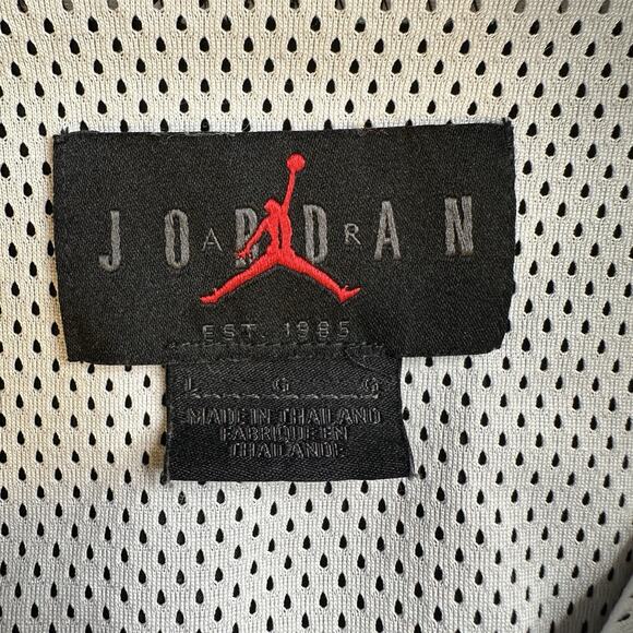 Vtg Nike Air Jordan Jumpman Full Zip Windbreaker Large Classics Black CV7418-010 - Picture 5 of 13